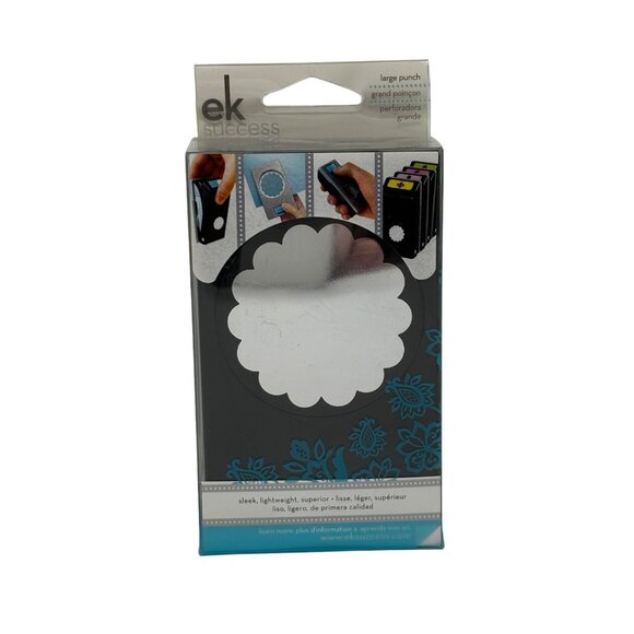 Ek Success Other - Ek Success Large Punch Grand Poincon 2.25" Scallop Circle Scrapbooking Crafting
